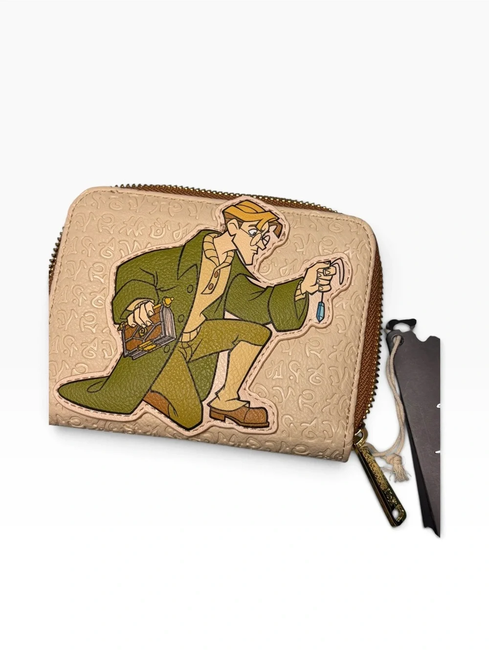 Loungefly Disney Atlantis The Lost Empire Milo Thatch Small Zip Around Wallet